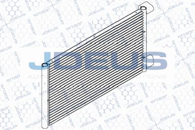 Конденсатор, кондиционер JDEUS RA7110680 для FIAT SEICENTO