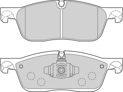 BREMSBELAGSATZ SCHEIBENBREMSE VALEO 302761 1