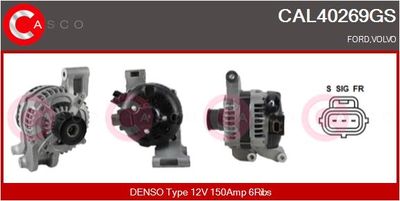 CASCO Dynamo / Alternator Genuine (CAL40269GS)