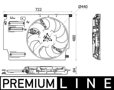 VENTILATOR RADIATOR