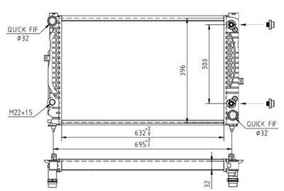 RADIATOR RACIRE MOTOR