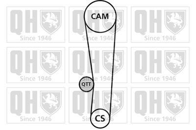 SET CUREA DE DISTRIBUTIE QUINTON HAZELL QBK860 1