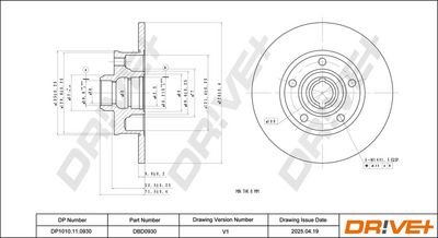 DISC FRANA DR!VE+ DP1010110930