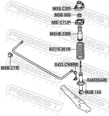 ARC SPIRAL FEBEST 04115001R 1
