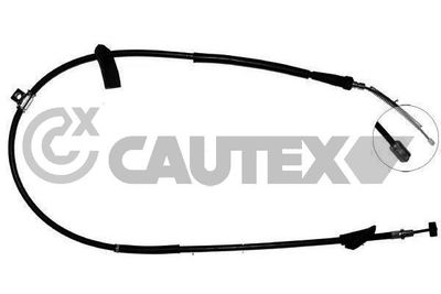 Тросик, cтояночный тормоз CAUTEX 761997 для OPEL AGILA