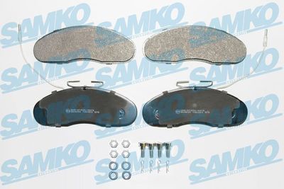 Комплект тормозных колодок, дисковый тормоз SAMKO 5SP976 для RENAULT TRUCKS MESSENGER