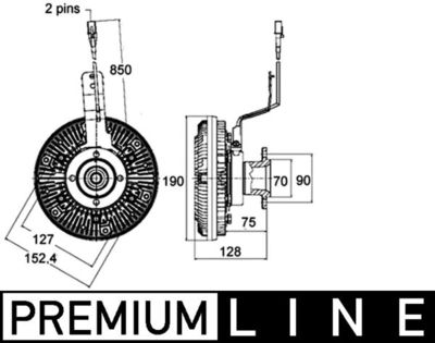MAHLE Kupplung, Kühlerlüfter