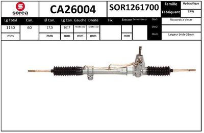 LENKGETRIEBE EAI CA26004