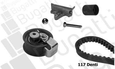 BUGATTI BKCD0770 Комплект ГРМ  для AUDI A2 (8Z0) 1.2 TDI
