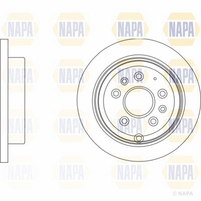 Brake Disc NAPA NBD5802