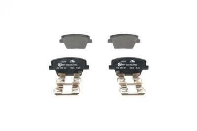 BREMSBELAGSATZ SCHEIBENBREMSE ATE 13047055162 2