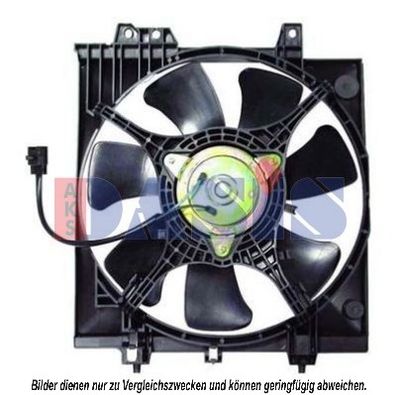 Вентилятор, охлаждение двигателя AKS DASIS 358021N для SUBARU IMPREZA