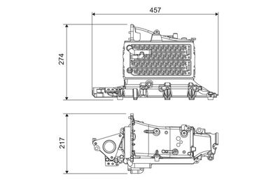 Laddluftkylare VALEO 818685