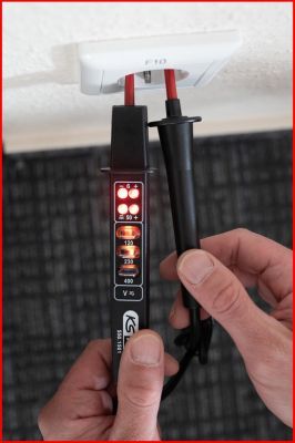 Zkoušečka napětí KS TOOLS 550.1501