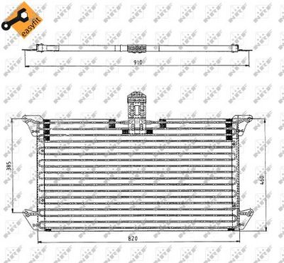 Condenser, air conditioning 35061