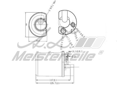 горивен филтър A.Z. Meisterteile AZMT-41-020-1470
