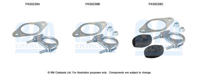Монтажен комплект, изпускателна тръба BM Catalysts FK50238