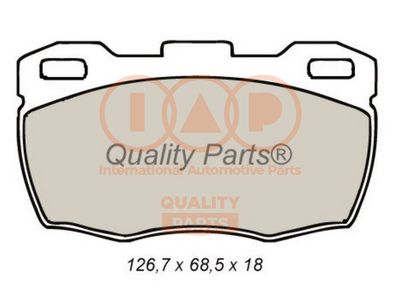 Комплект тормозных колодок, дисковый тормоз IAP QUALITY PARTS 704-14032 для LAND ROVER 110/127