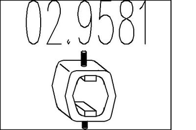 TAMPON CAUCIUC AMORTIZOR ESAPAMENT