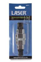 Laser Tools Motorcycle Spindle Tool 6 in 1