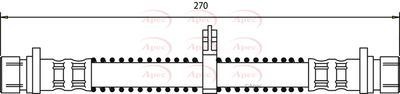 Brake Hose APEC HOS3537