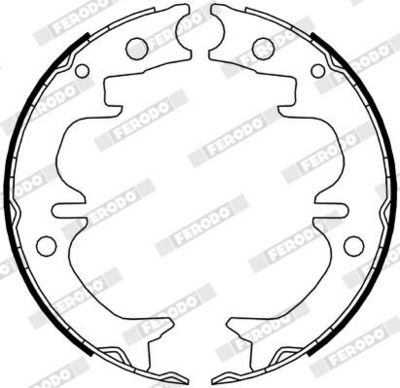 BREMSBACKENSATZ FESTSTELLBREMSE FERODO FSB4069 1