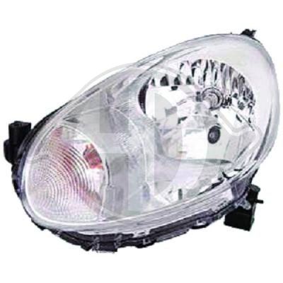 DIEDERICHS 6025080 Основная фара  для NISSAN (Ниссан)