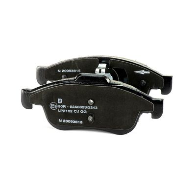 BREMSBELAGSATZ SCHEIBENBREMSE DELPHI LP2152 4