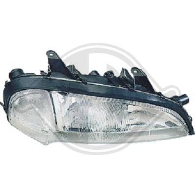 Основная фара DIEDERICHS 1820981 для OPEL TIGRA