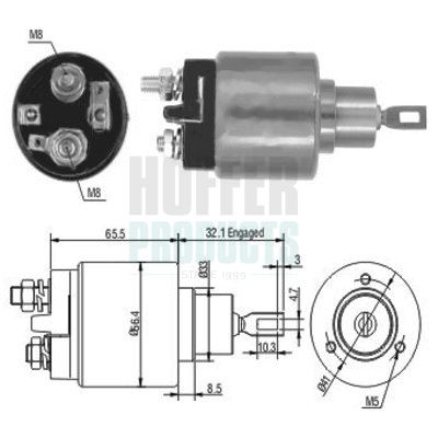 SOLENOID ELECTROMOTOR