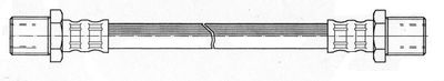 Тормозной шланг CEF 516852 для FIAT 242