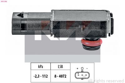 DRUCKSENSOR BREMSKRAFTVERSTäRKER