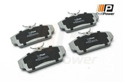 Комплект тормозных колодок, дисковый тормоз ProfiPower 1B1082 для NISSAN ALMERA