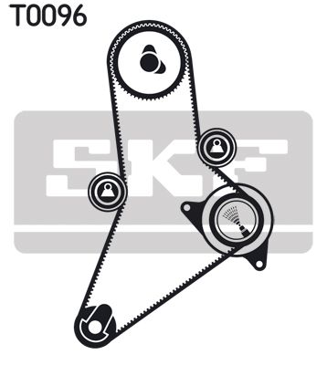 SET CUREA DE DISTRIBUTIE SKF VKMA02983 1