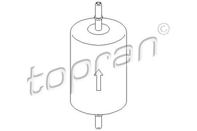 302 130 TOPRAN Топливный фильтр