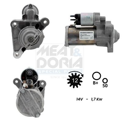 Startér MEAT & DORIA 5010968G