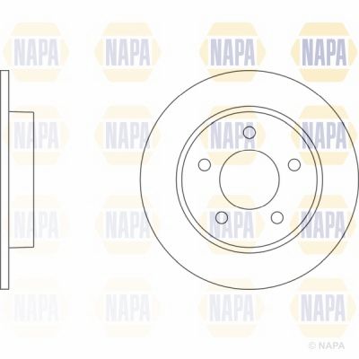 Brake Disc NAPA NBD5597