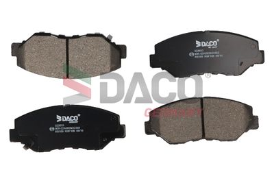 Комплект тормозных колодок, дисковый тормоз DACO Germany 322633 для HONDA CR-V