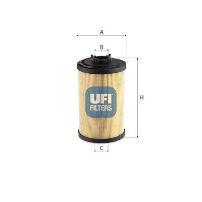 Hydraulisch filter (patroon) past: FIAT FB7, FE12, FE12LC, FE12R, FE14, FE16, FE18, FE18LC, FE18R, FE18RM, FE28, FE28HD, FE28LC, FE28M, FE28MHD, FE28MLC, S11, S11HD, S11HP, S15B, S15BHD, S15BLC, S9