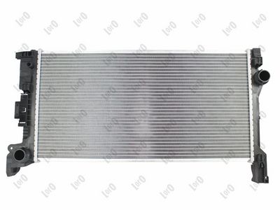радиатор, охлаждане на двигателя ABAKUS 052-017-0020-B