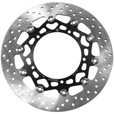 Brake disc Voor drijvend, 310/132x5mm 5x150mm, diameter bevestigingsgat 8,5mm, hoogte (tussenruimte) 0 past: YAMAHA FZ8, YZF-R1 1000/800N/800NA ABS/800S/800SA ABS (Fazer) 2007-2012