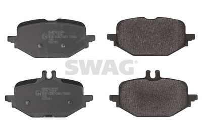 комплект спирачно феродо, дискови спирачки SWAG 33 11 0920
