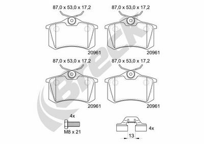 SET PLACUTE FRANA FRANA DISC