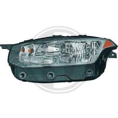 DIEDERICHS 7686081 Основная фара  для VOLVO XC90 (Вольво Xк90)