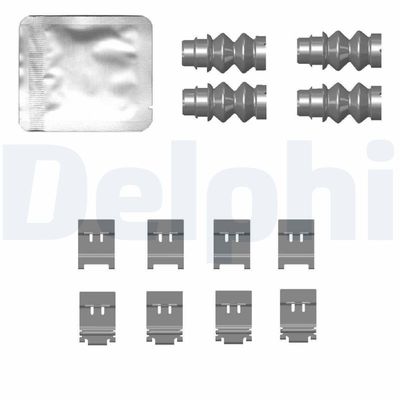 SET ACCESORII PLACUTE FRANA DELPHI LX0772