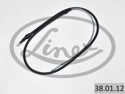 Тросик, cтояночный тормоз LINEX 38.01.12 для SEAT CORDOBA