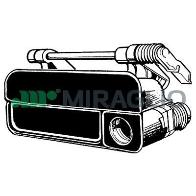 Ручка двери MIRAGLIO 80/395 для LANCIA DELTA