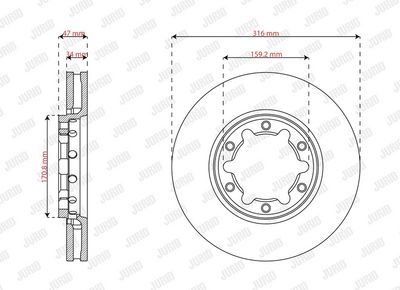 Vorschau Bremsscheibe Ansicht 2