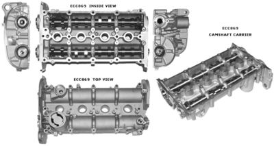 Комплект распредвала EUROCAMS ECC869 для SKODA KAMIQ