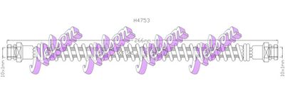 KAWE H4753 Тормозной шланг для HYUNDAI LANTRA I (J-1) 1.5 i.e.